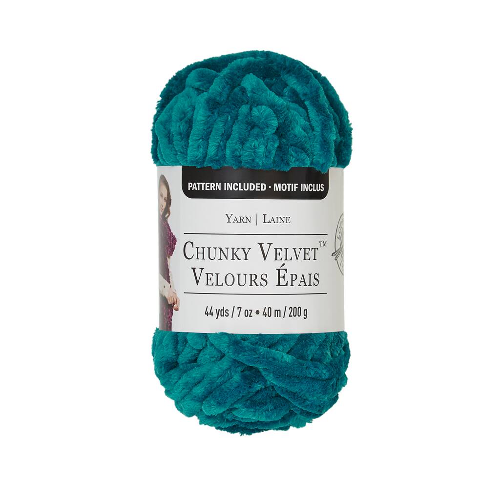 Chunky Velvet Yarn By Loops Threads Chunky Velvet Yarn By Loops Threads